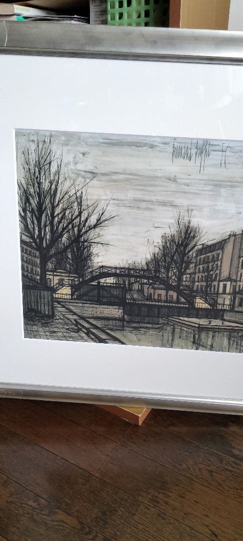 ベルナールビュフェ　サンマルタン運河