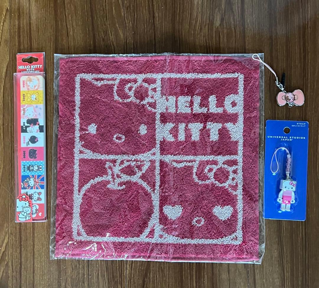 ハローキティ９点セット　レアな物も入ってる可能性あります　写真をご覧ください