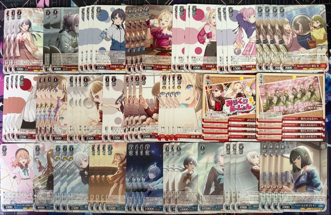 ヴァイス　蓮ノ空　デッキ＋パーツ(計4コン分)