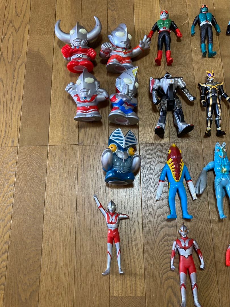 ★レトロ★ 仮面ライダー　ウルトラマン　ソフビ　フィギュア　まとめ売り！