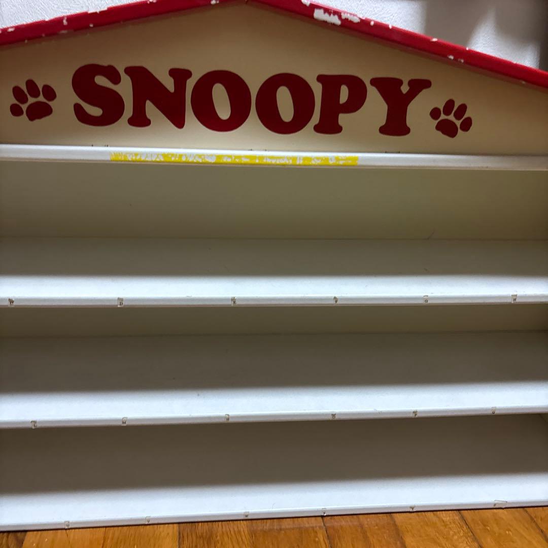 スヌーピー(SNOOPY) 木製ディスプレイケース 3段