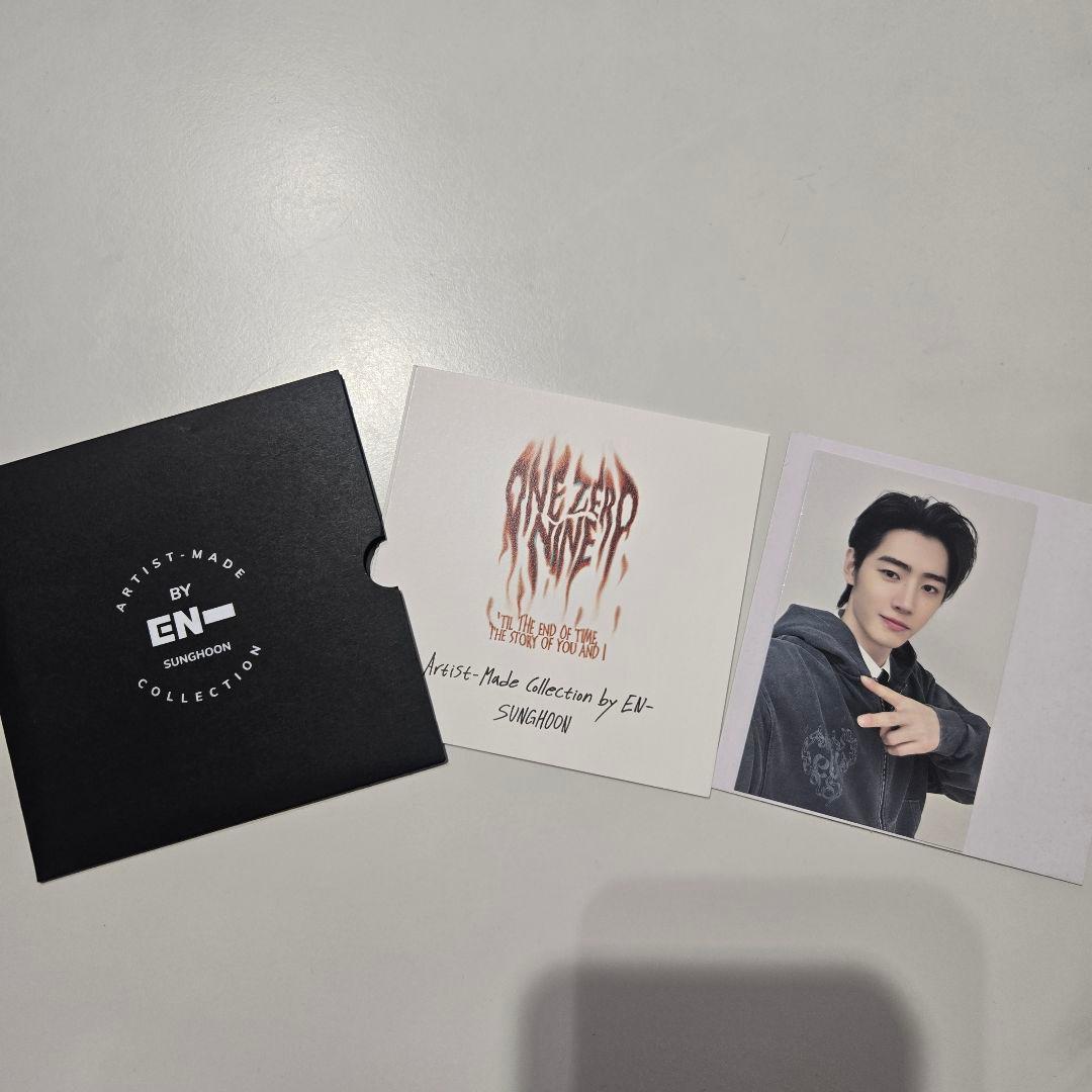 ENHYPEN　SUNGHOON　109 ZIP-UP HOODIE