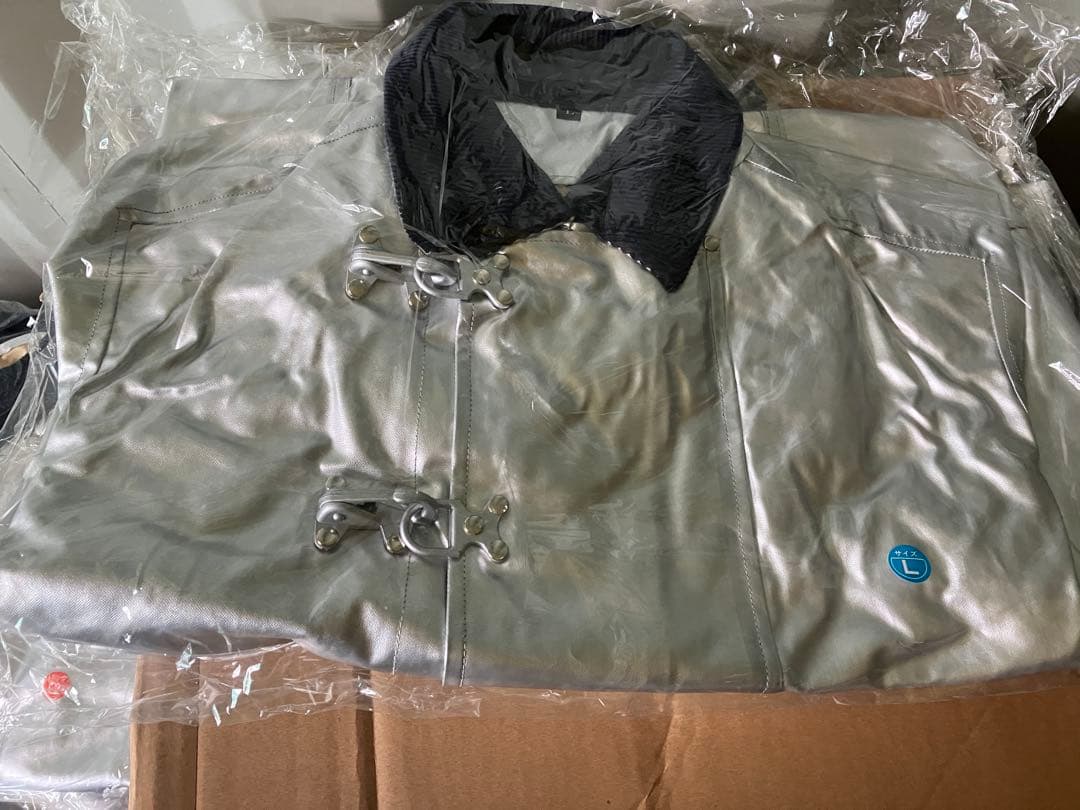 エミユファイター　消防隊用防火服　SILVER TYPE 新品未使用　L