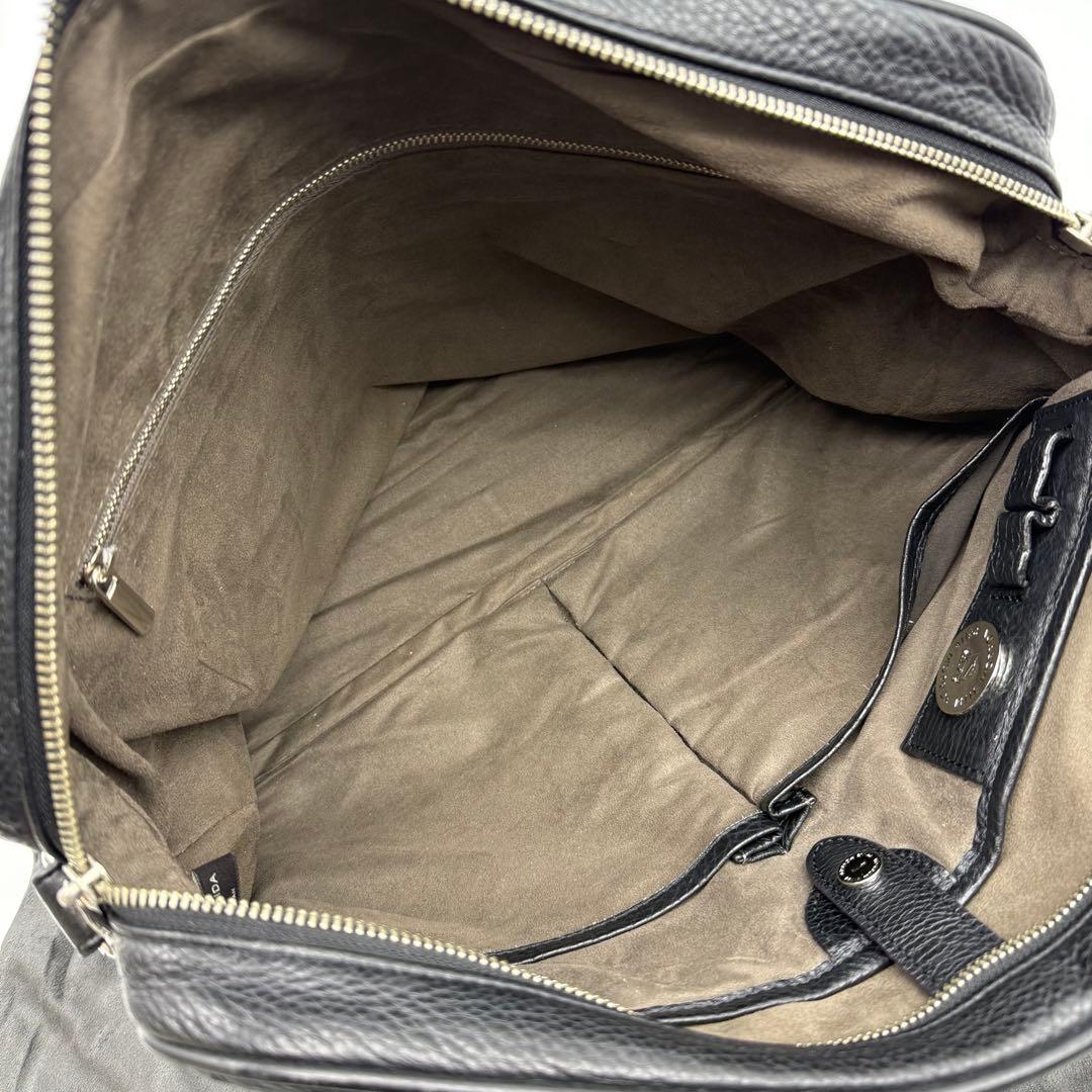 専用 ペッレモルビダ シュリンクレザー ビジネスバッグ ブラック A4 PC