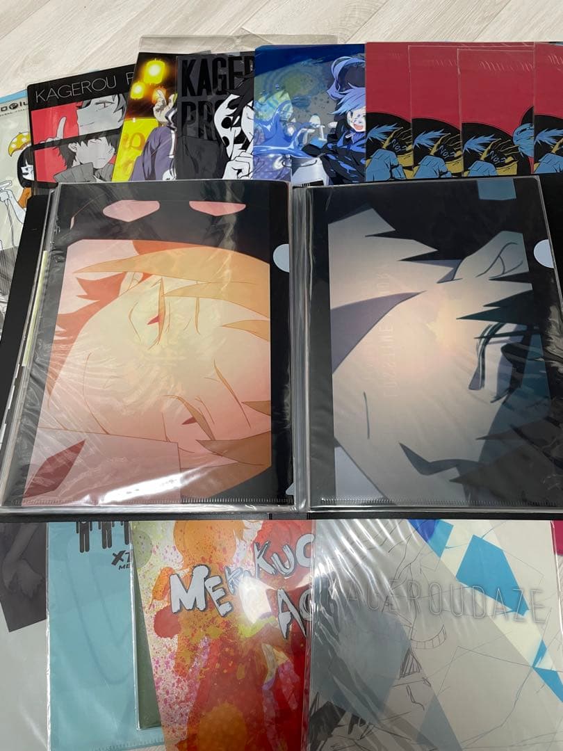 カゲロウデイズ カゲロウプロジェクト クリアファイルセット まとめ売り