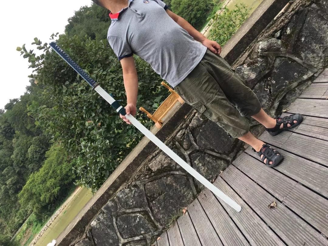 波が長くなる 日本刀 模造刀 居合刀