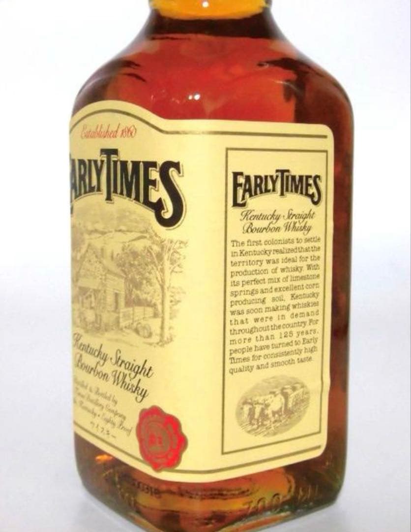 アーリータイムズ 1990 旧ボトル 正規品 700ml 松田優作