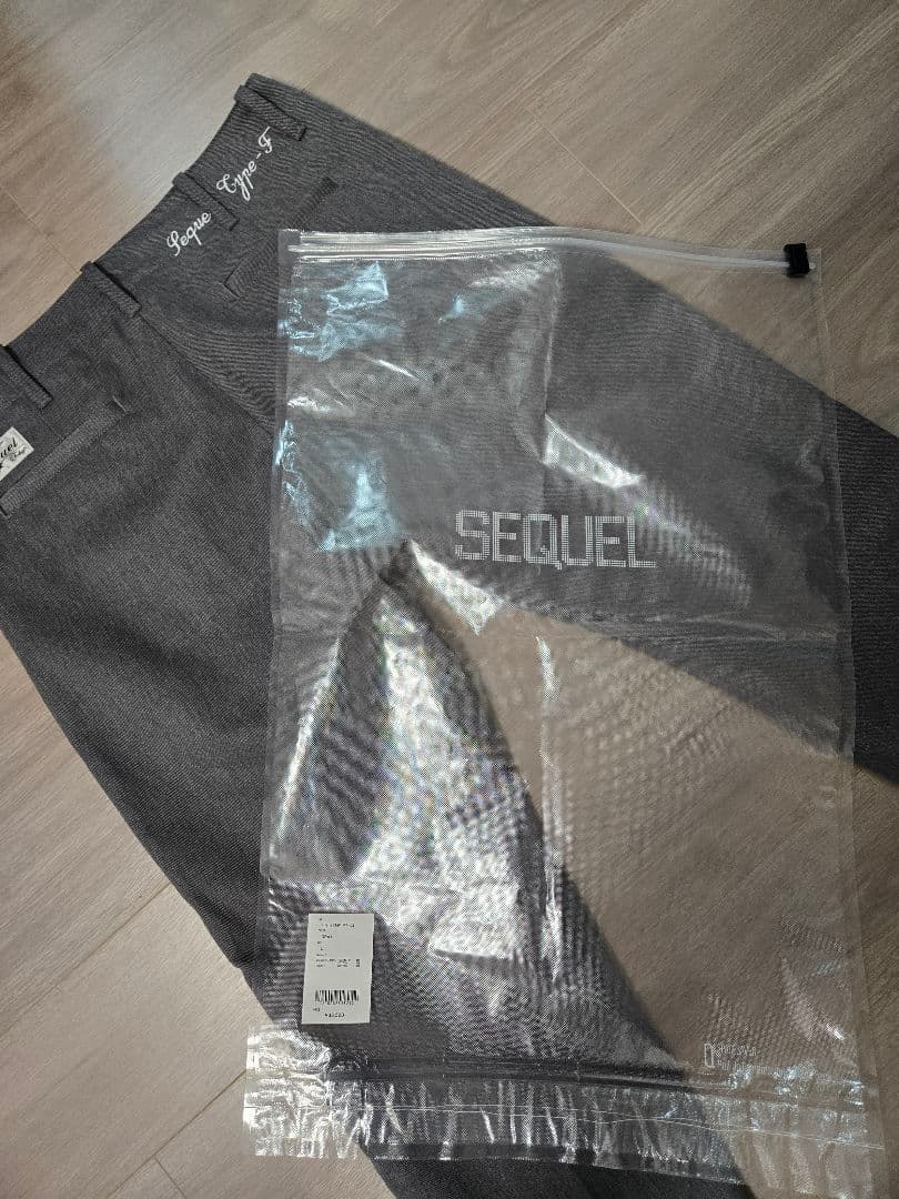 パンツ SEQUEL 2025AW CHINOPANTS(TYPE-F) Gray2