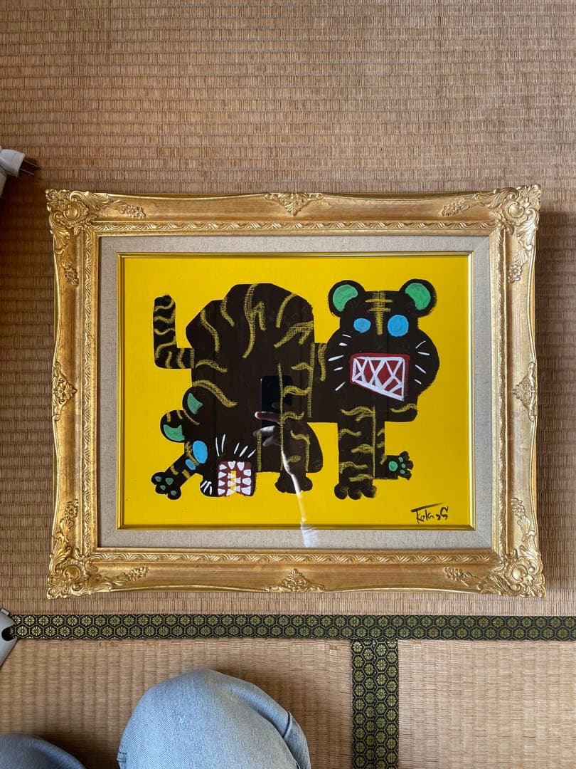 抽象絵画　辰　干支　清水公太