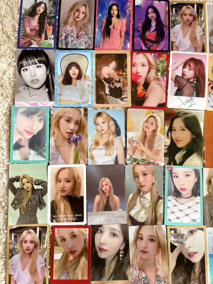 twice ミナ トレカ まとめ売り 110 枚