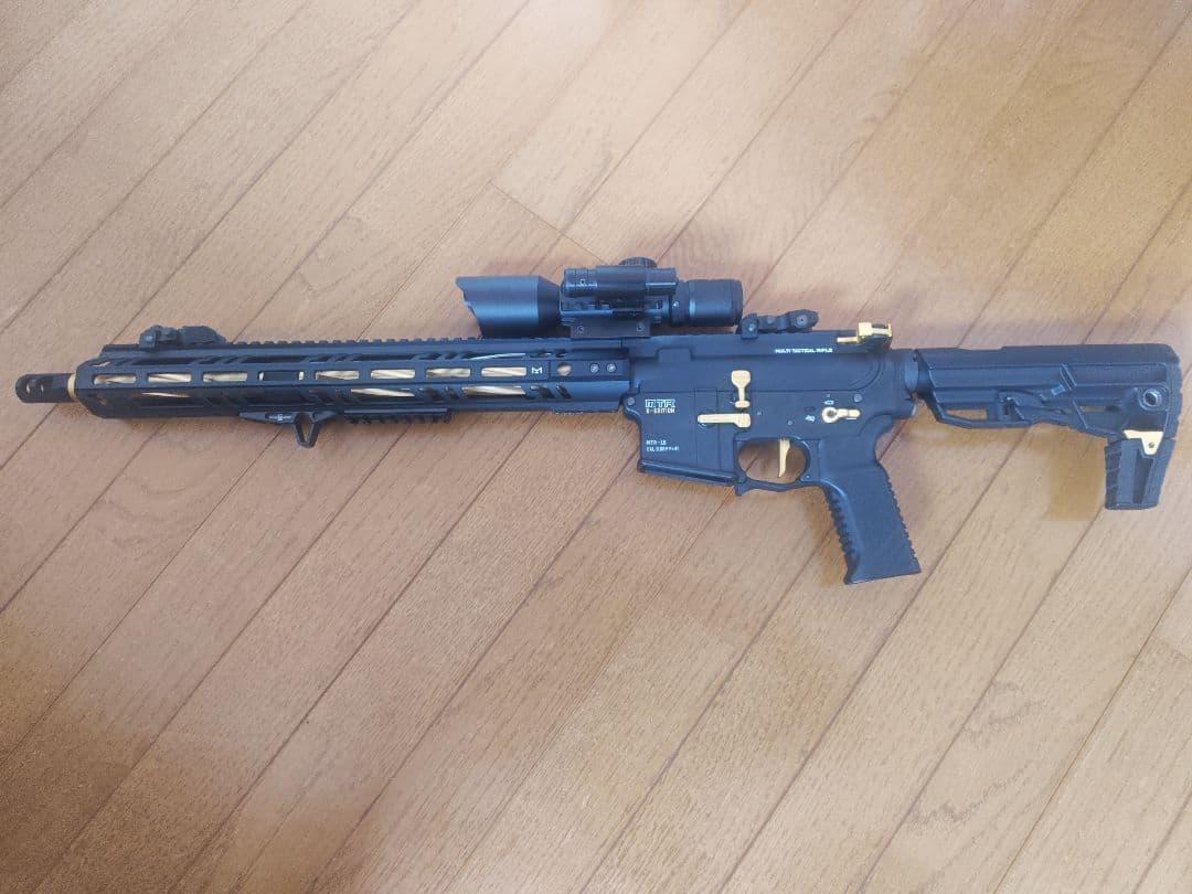 東京マルイ　MTR16 ガスブローバック ゴールドエディション