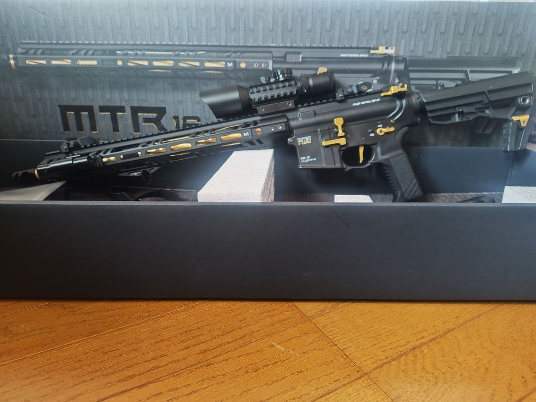 東京マルイ　MTR16 ガスブローバック ゴールドエディション