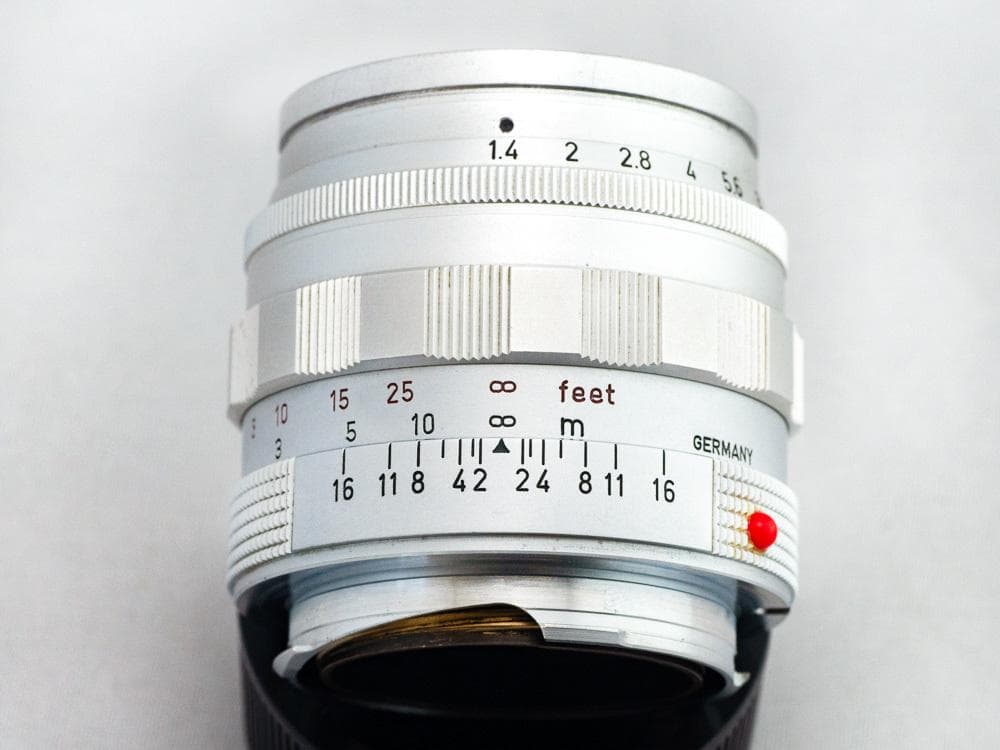 Leica M Summilux 50mm f1.4 Chrome 初期玉1st