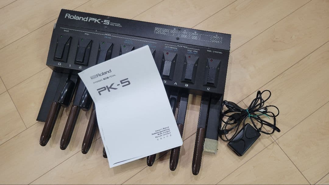 鍵盤楽器 ROLAND PK-5 Dynamic MIDI Pedal