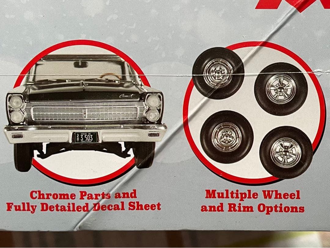 メビウスモデル 1/25 マーキュリー・コメット・サイクロン 新品未開封