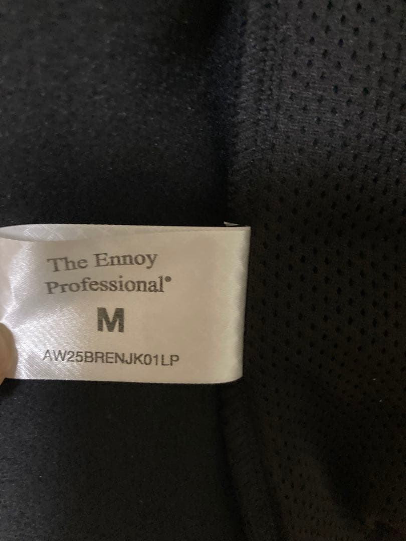 ENNOY PROFESSIONAL FLEECE VEST 黒 Mサイズ