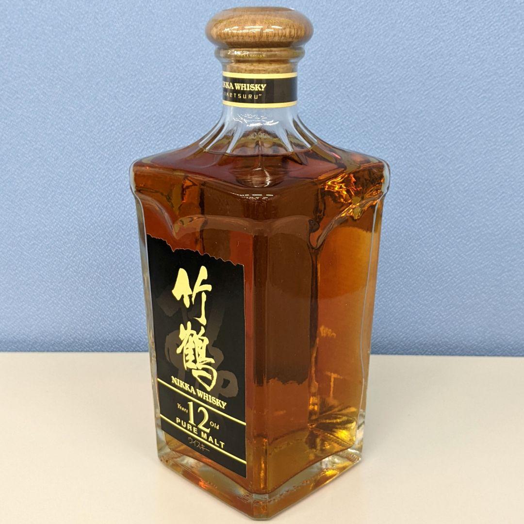 ニッカ　竹鶴12年　ピュアモルト　660ml　40%　箱なし⑧
