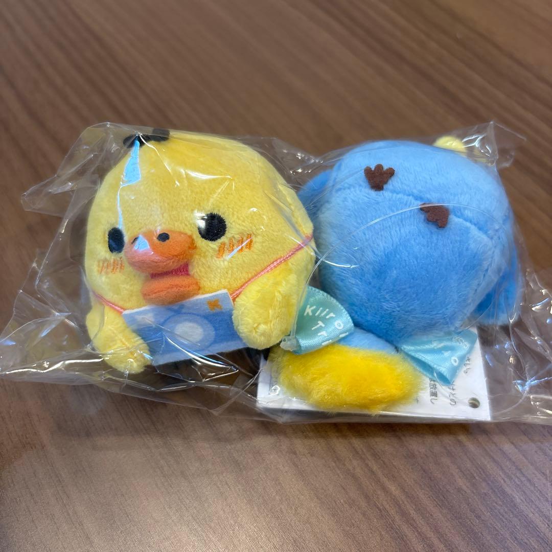 J*2様 リラックマ キイロイトリトリップ 幸せの青い鳥　幸運のてのりぬいぐるみ