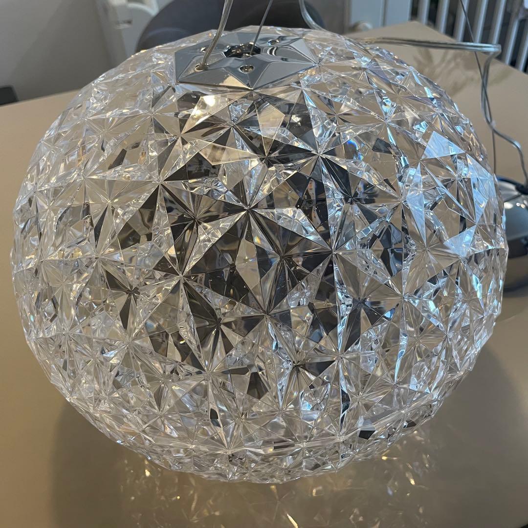 【美品】Kartellプラネット（ペンダント）クリスタル