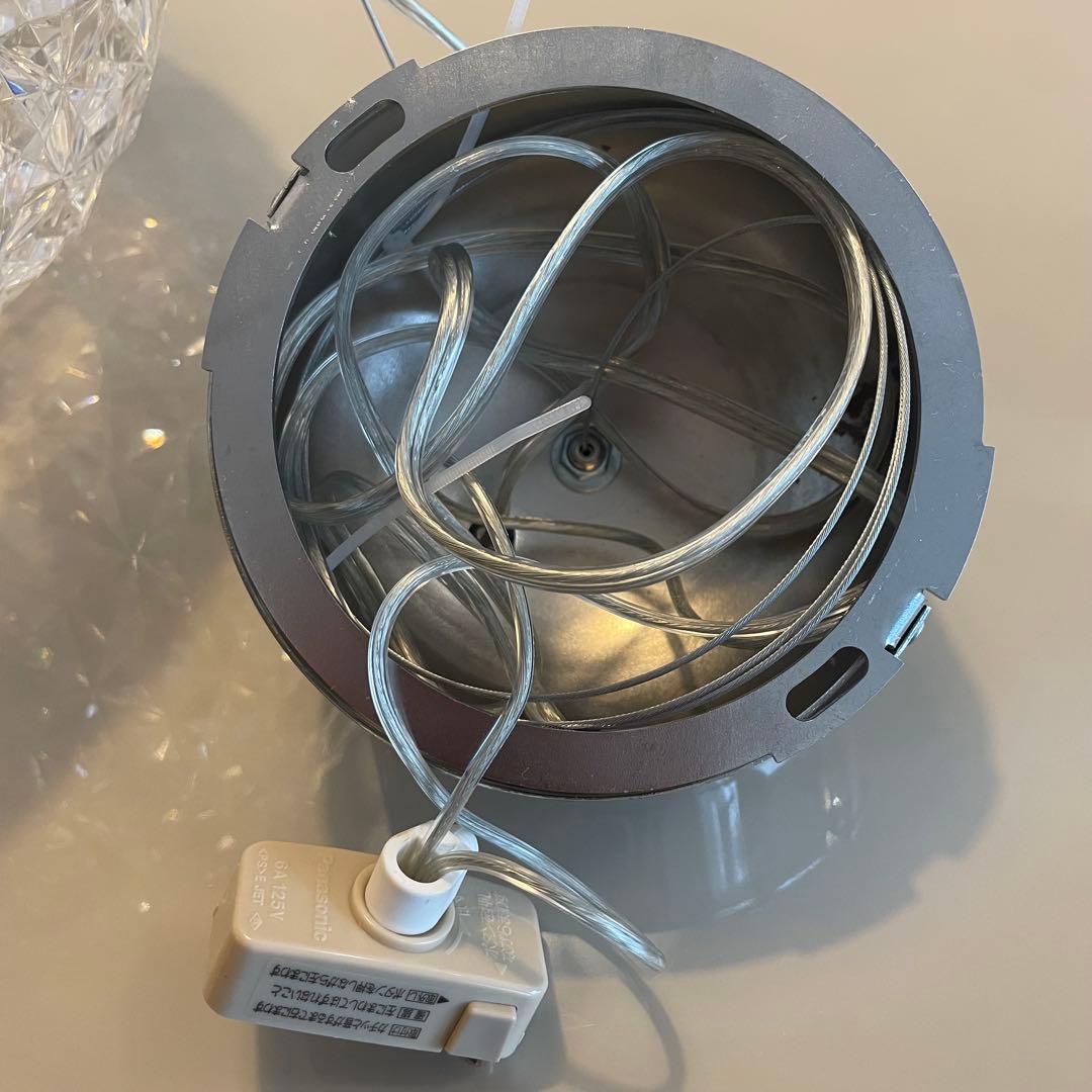 【美品】Kartellプラネット（ペンダント）クリスタル