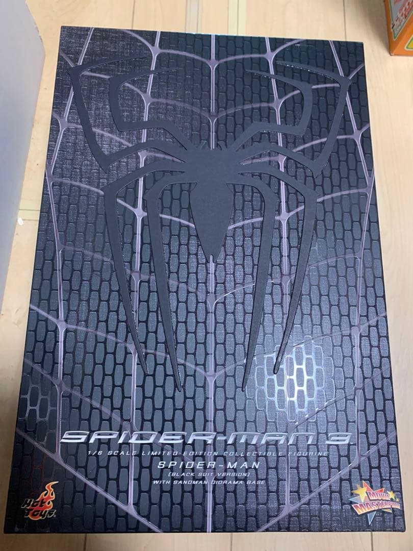 ホットトイズ 1/6　スパイダーマン3 ブラックスーツ　サンドマン付き