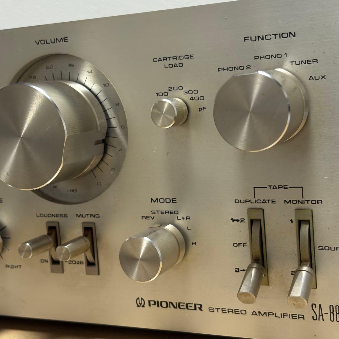パイオニア SA-8800Ⅱ プリメインアンプ 通電OK 動作未確認