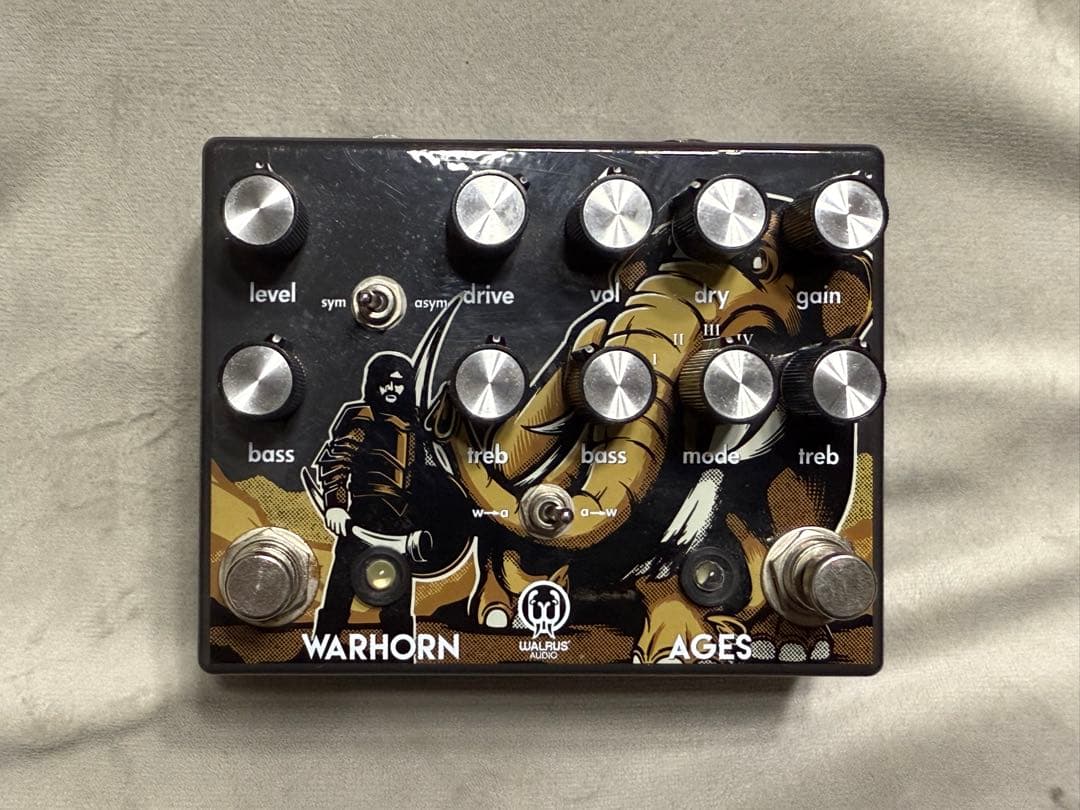 Walrus Audio Warhorn + Ages 限定モデル エフェクター
