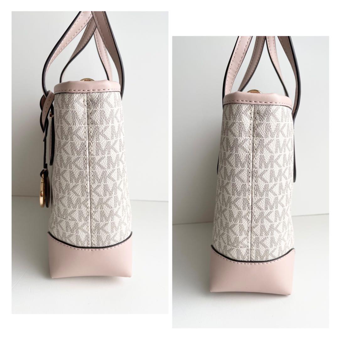 マイケルコース ハンドバッグ 2way ポーチ付き シグネチャー 白 新品保管