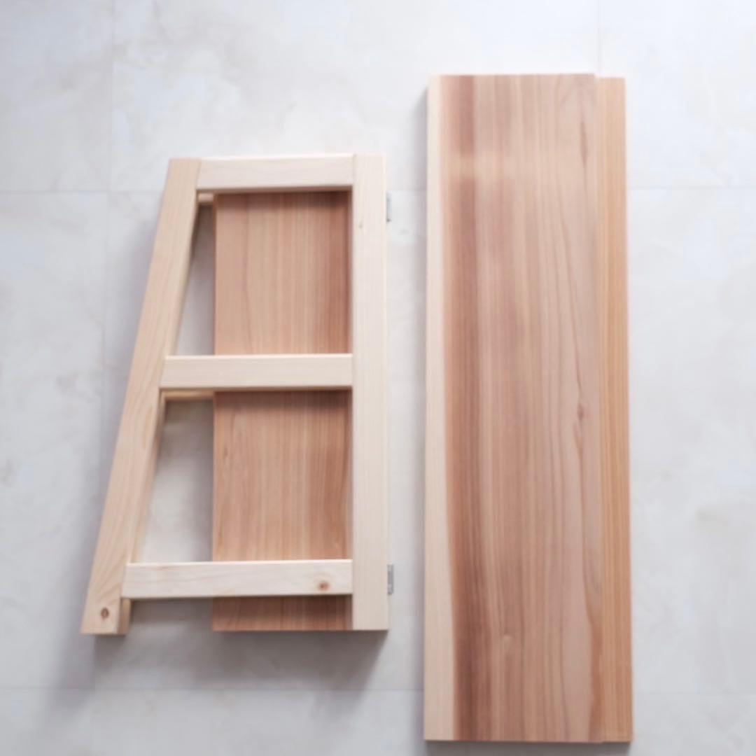 【週末割引】イベント什器　軽量　2段　マルシェ　ディスプレイ　折りたたみ