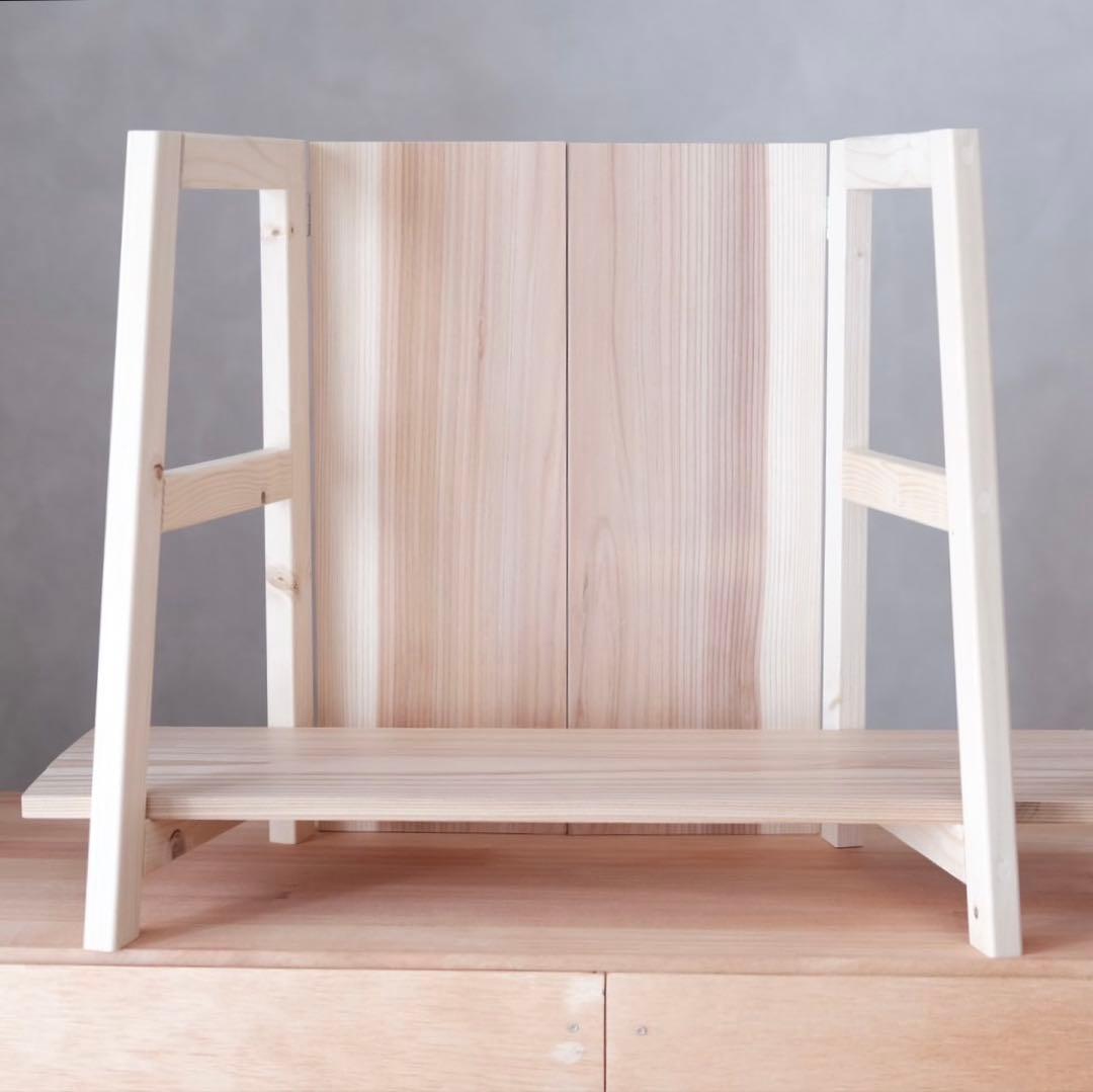 【週末割引】イベント什器　軽量　2段　マルシェ　ディスプレイ　折りたたみ