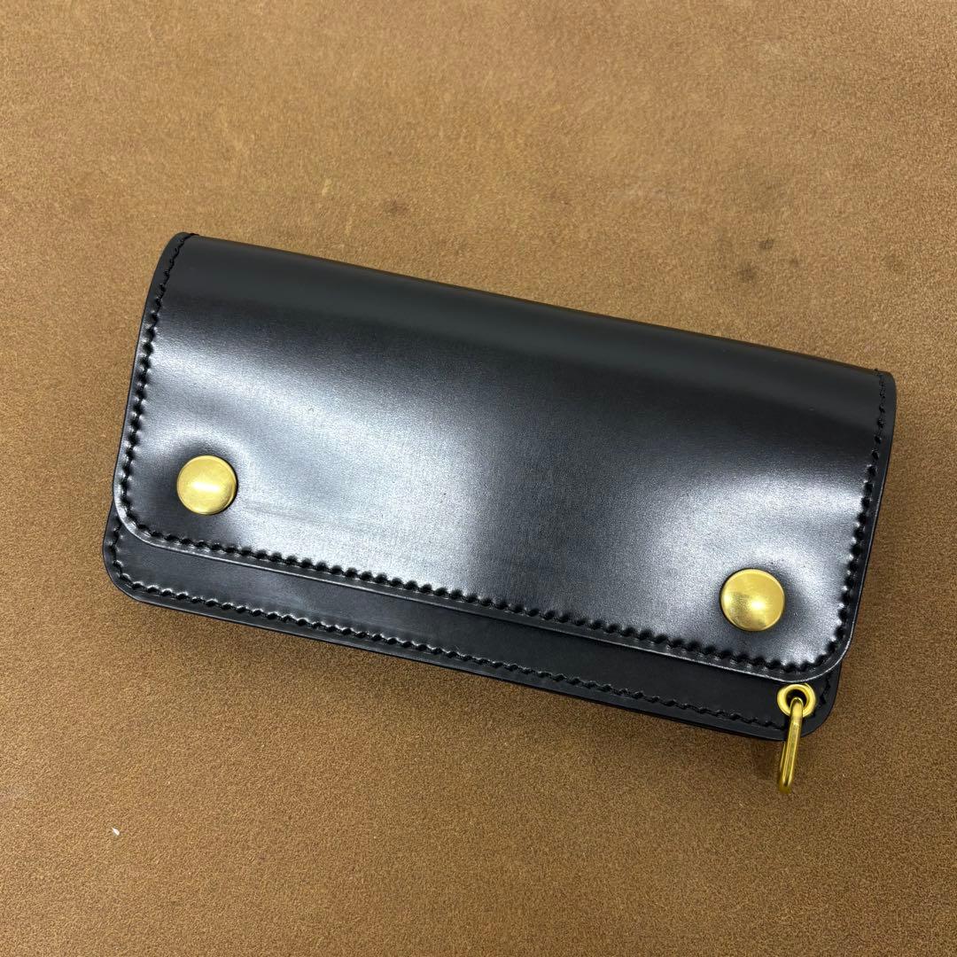 コードバン　トラッカーウォレット　黒　3層