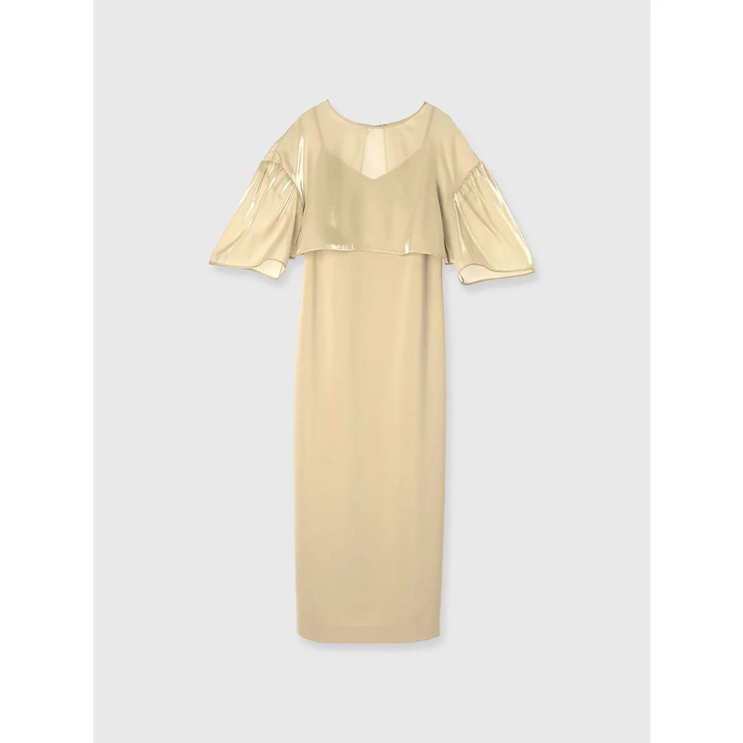 【新品】レイヤードコンビネーションドレス(anuans)