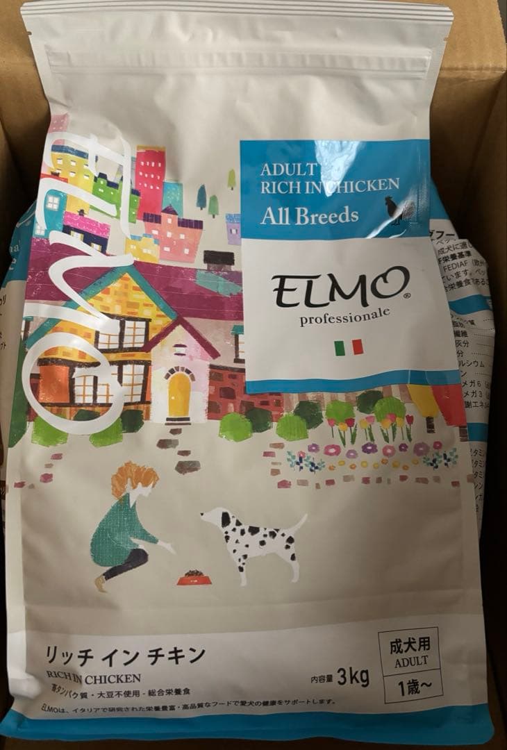 ELMO ドッグフード リッチインチキン 3kg