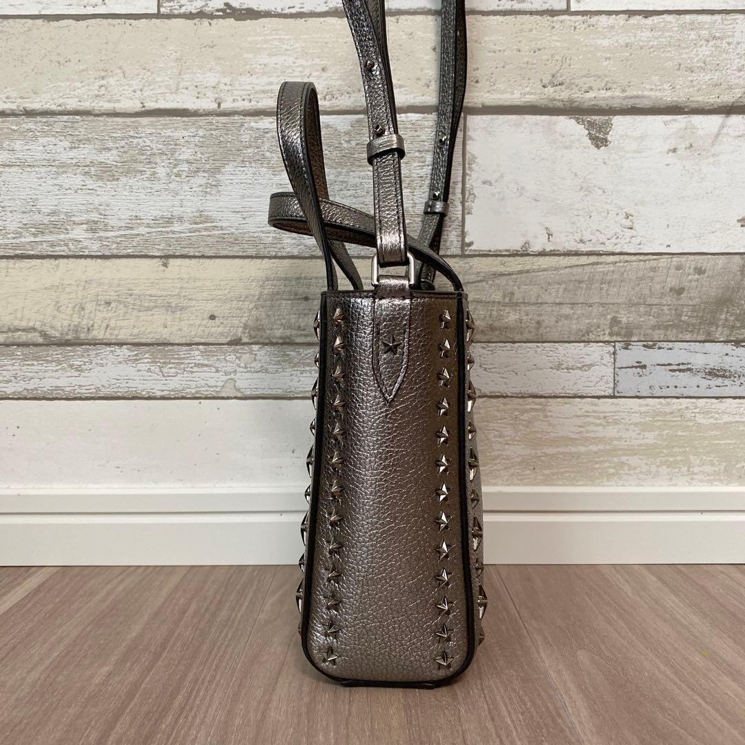◆美品◎ Jimmy Choo ジミーチュー スタースタッズ　ハンドバッグ