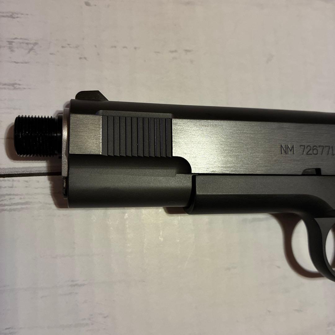 ウエスタンアームズ　スネークマッチ1911 カーボンブラックhw