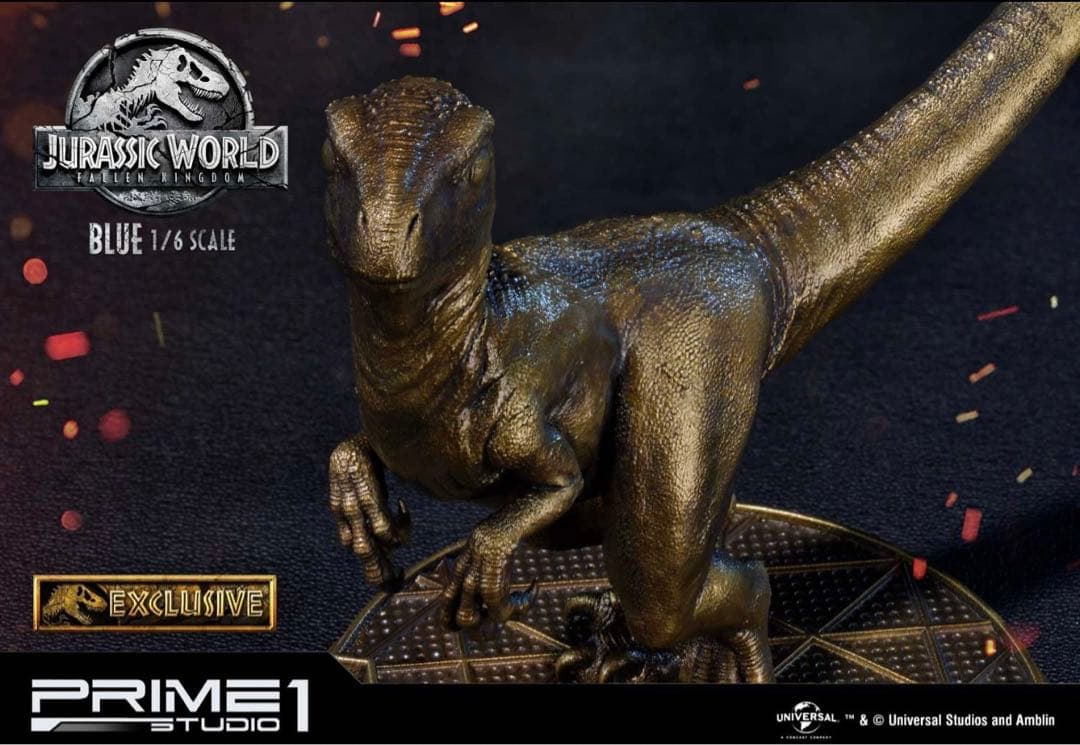 プライム1スタジオ　ブルー　ジュラシック・ワールド／炎の王国 1/6 フィギュア