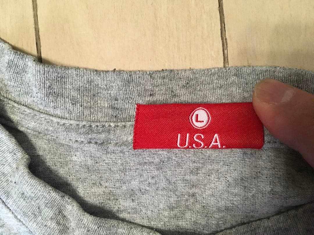 Supreme 初期バーバリーボックスロゴTシャツ　L