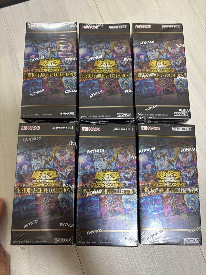 遊戯王OCG HISTORY ARCHIVE COLLECTION 6BOX