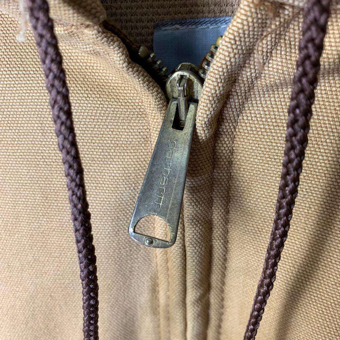 USA製 カーハート アクティブジャケット 6XL J03BRN ジップパーカー