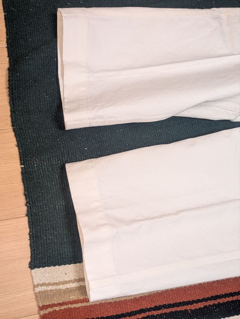 アットラスト ATLAST&CO ワークトラウザー 白 30 美品