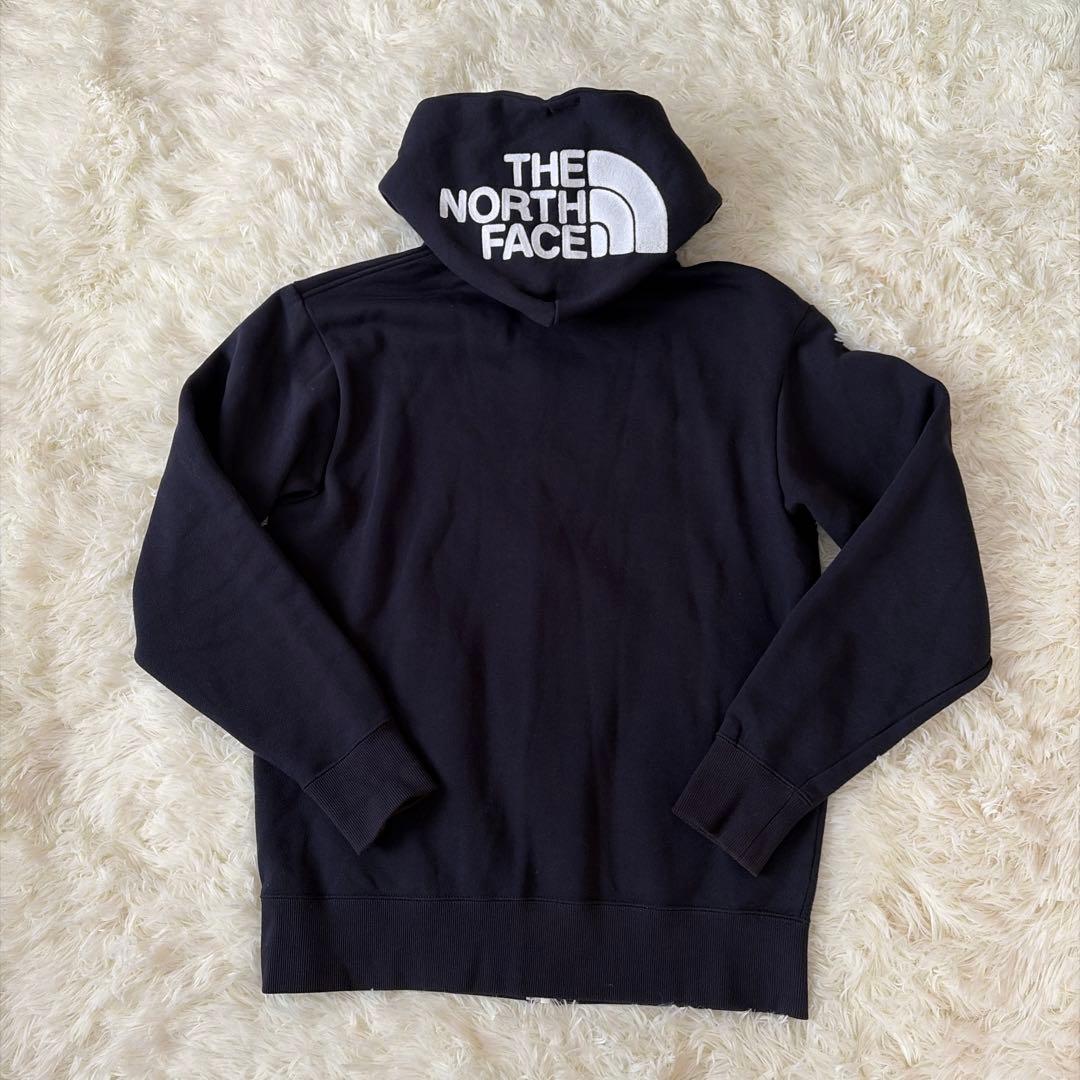 極美品✨ノースフェイス ジップアップ パーカー 紺 M 定番人気 ユニセックス