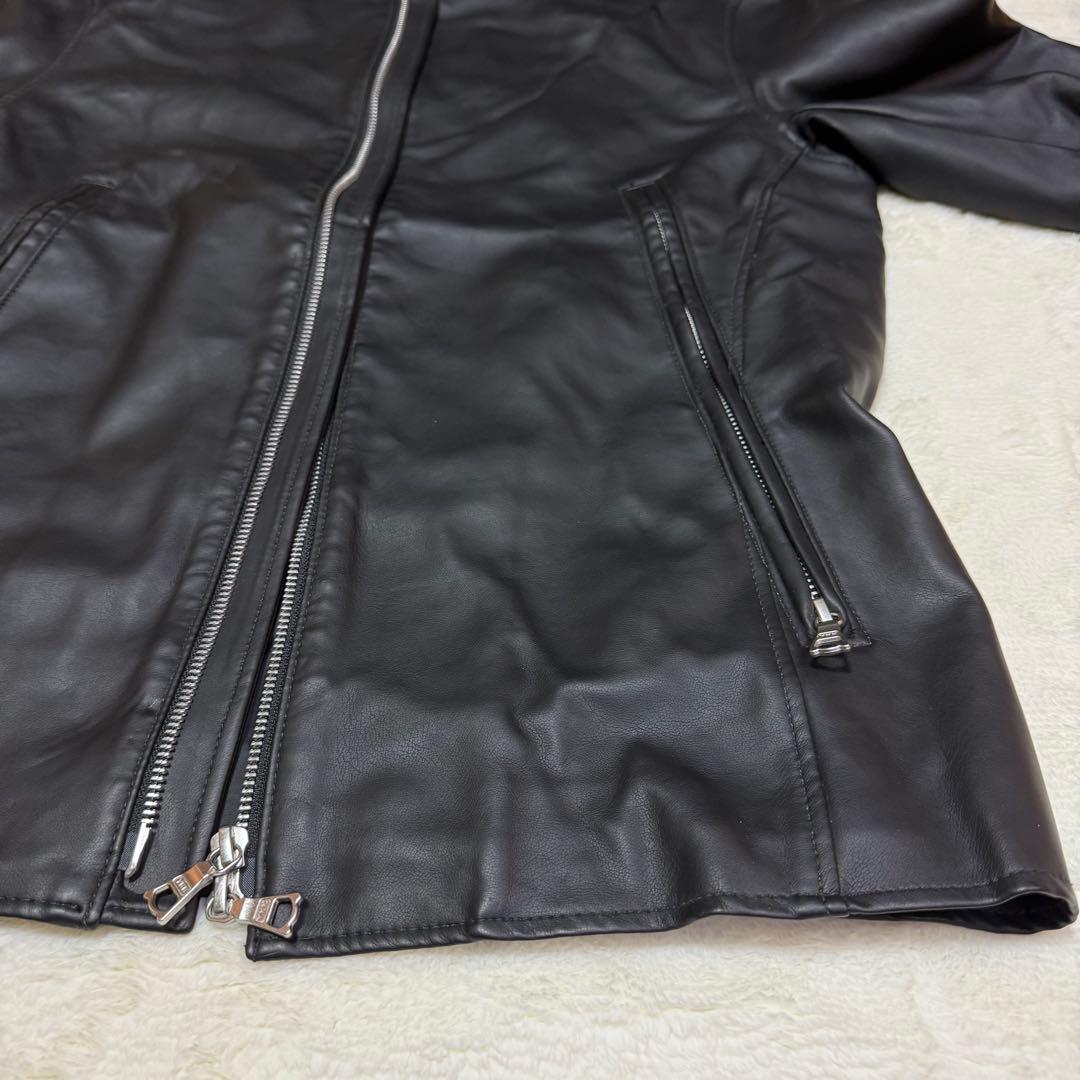 【極美品】BEAMS HEART シングルライダースジャケットL