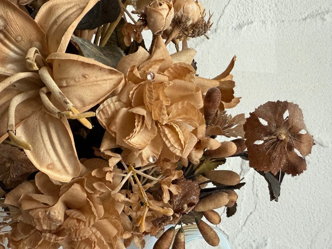 フランスアンティーク　布花　ブーケ