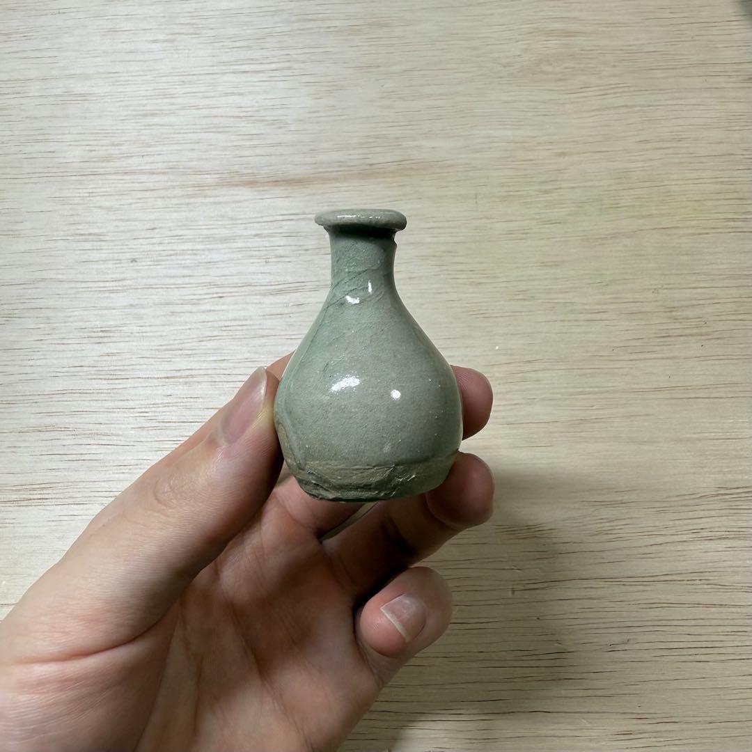 古美濃 古瀬戸 盃 小徳利 涙壺 灰釉 江戸時代 御深井 太白 古常滑 古美術