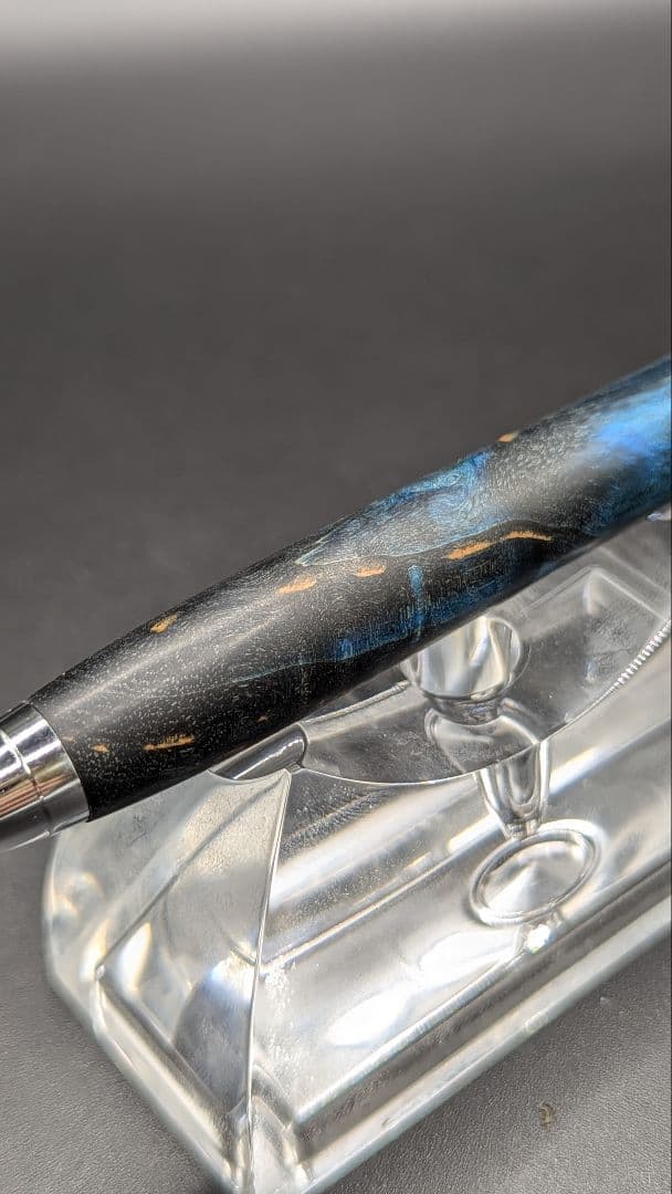 288ペン工房翌檜　スタビライズドウッドバーチバール　木軸シャーペン　ボールペン