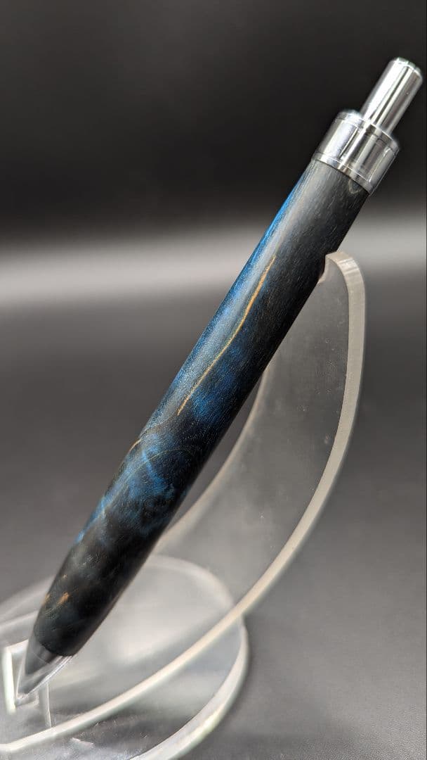 288ペン工房翌檜　スタビライズドウッドバーチバール　木軸シャーペン　ボールペン