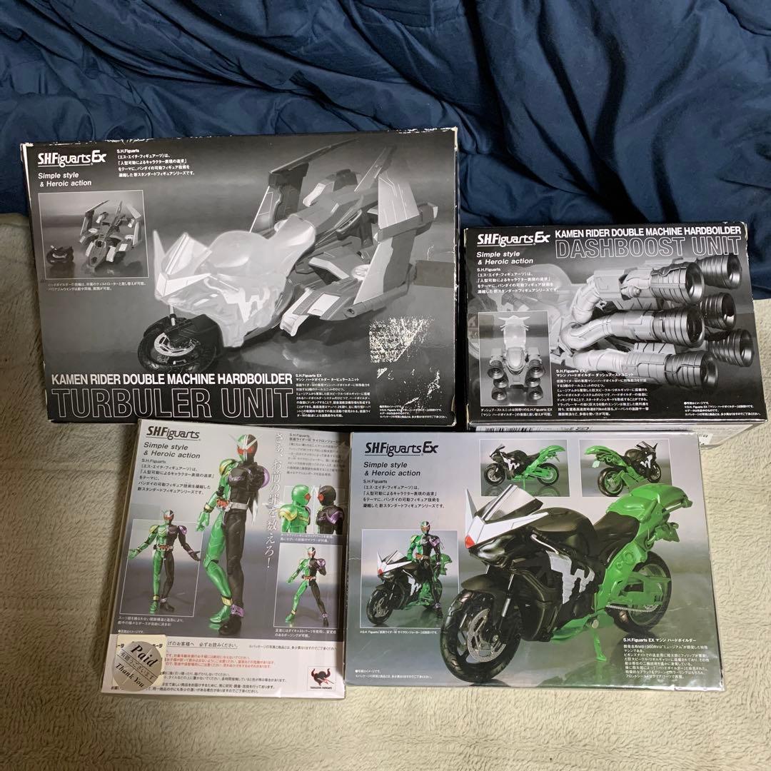 バンダイ S.H.フィギュアーツ 仮面ライダーW マシンボイルダー　セット