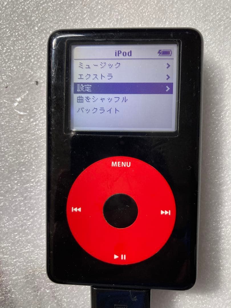 iPod U2Special Edition 20GB 新品バッテリー交換済