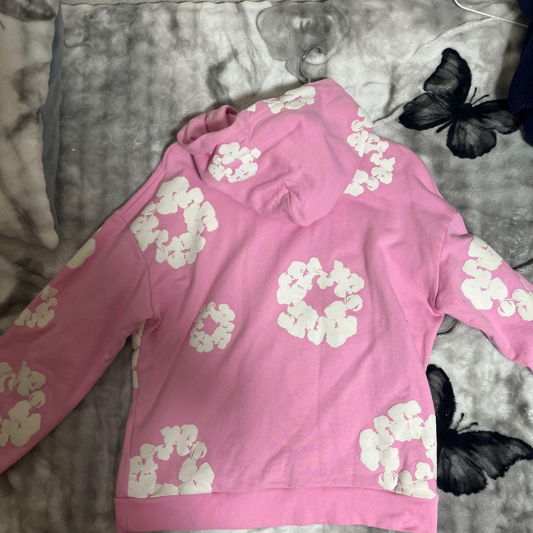 K*a様 あ*お様 DENIM TEARS ピンク フラワーパーカー S