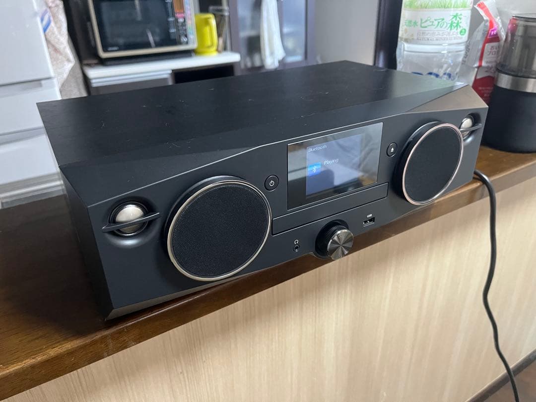 東芝CD／FMワイヤレススピーカーAUREX AX-XSS100(K) ブラック